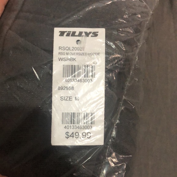 Medium grey hoodie in original packaging with tags - Picture 2 of 2